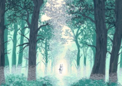 Wolf in a Wood